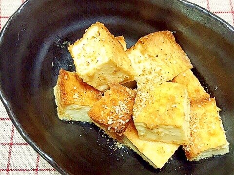 トースターで♪厚揚げのごま味噌和え